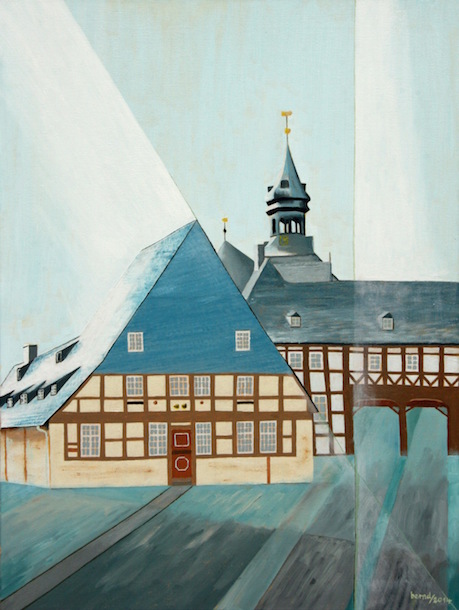 ‘St. Peter und Paul in Goslar’, Öl auf Leinwand, 60cm * 80cm, Dorsten, 2014